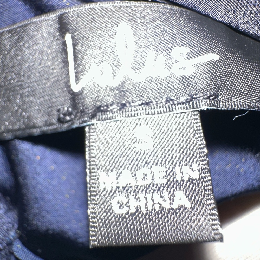 Lulus Stylish Grace Navy Blue Lace Up Ruffled Backless Maxi Formal Dress S, NEW - Picture 12 of 14